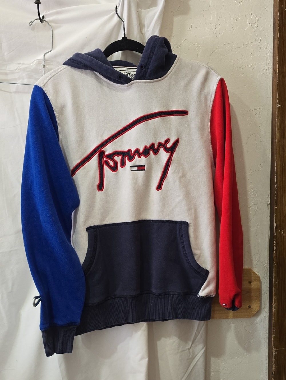 Tommy Hilfiger Navy, White & Red Hoodie